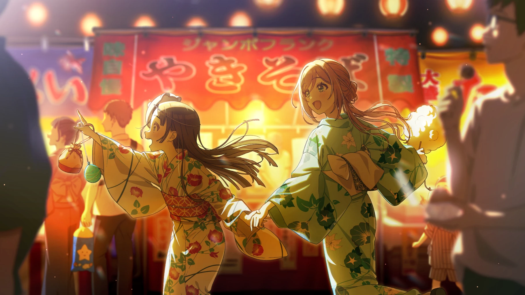 【あっちも行きたいですわ！】