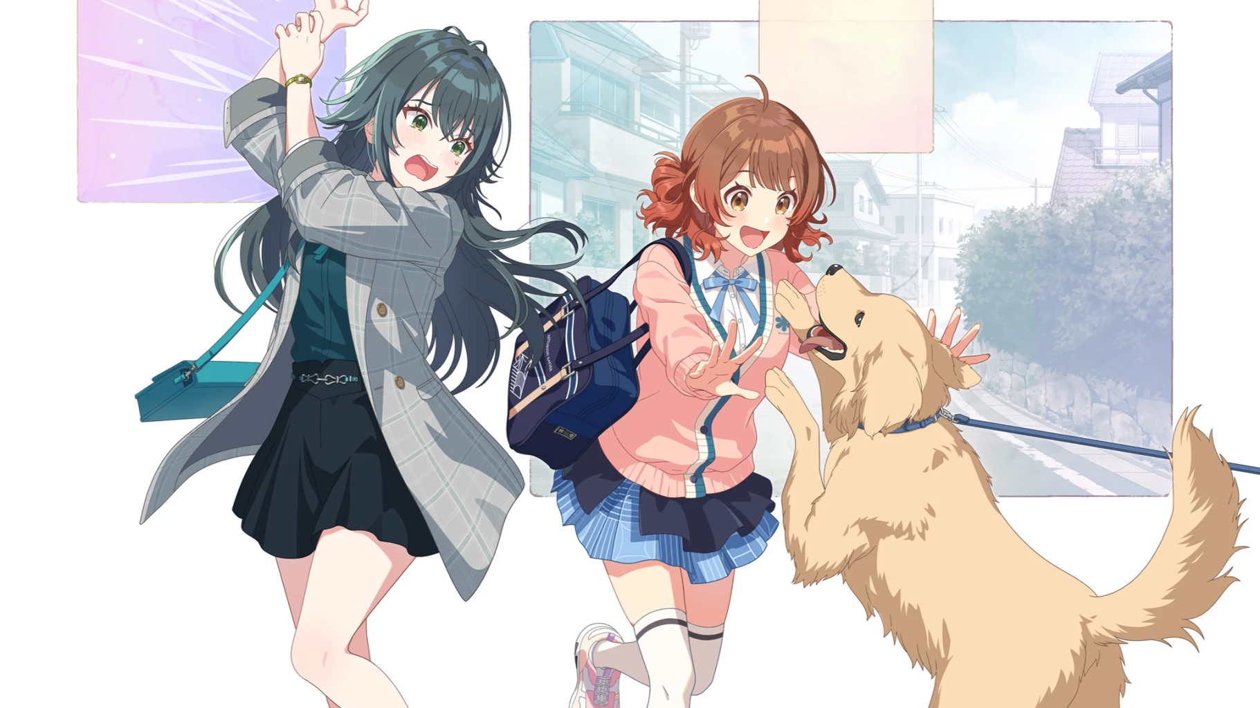 【おひさま笑顔、満開ふたつ】