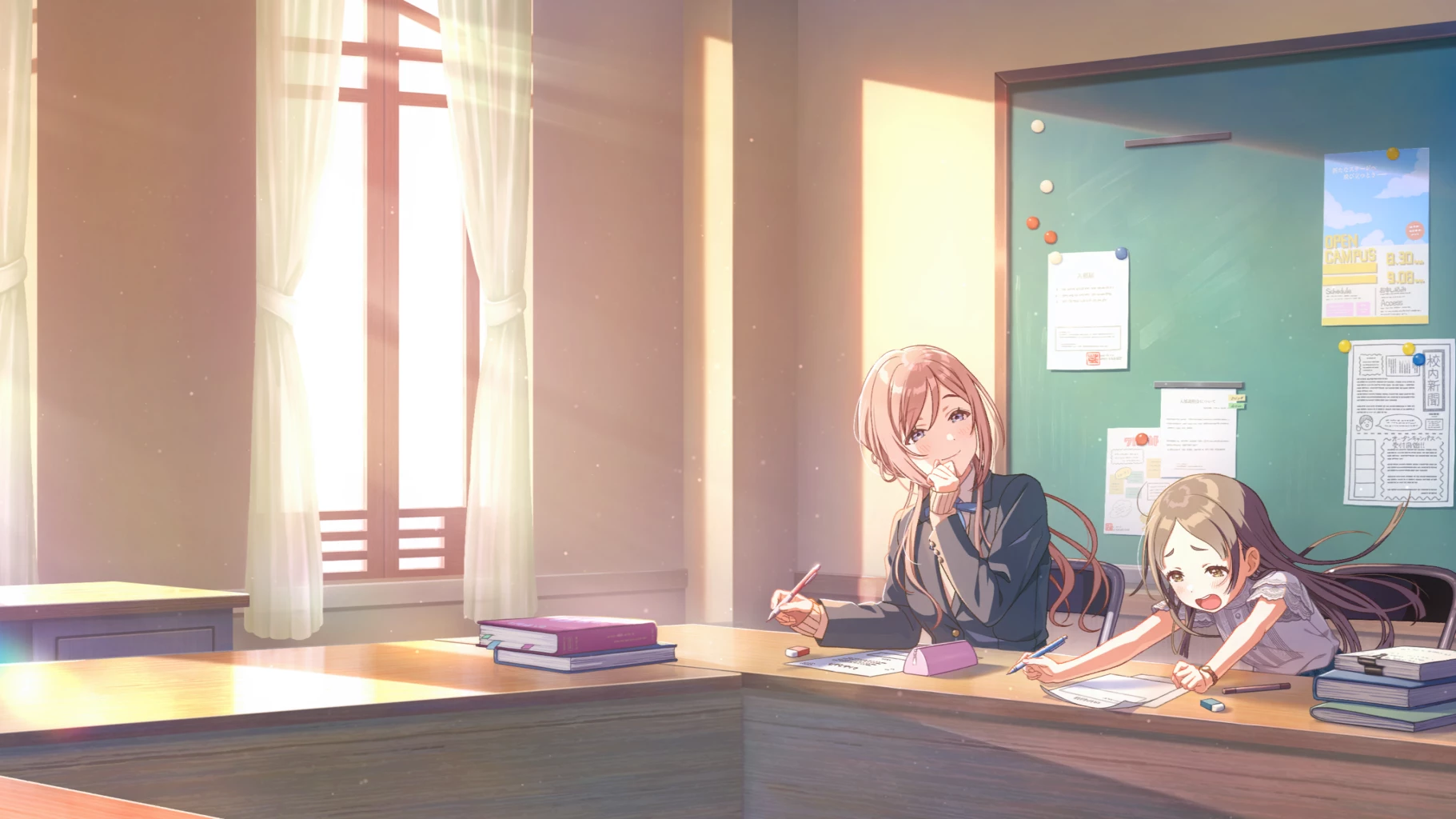 【お疲れ様、千奈ちゃん。】