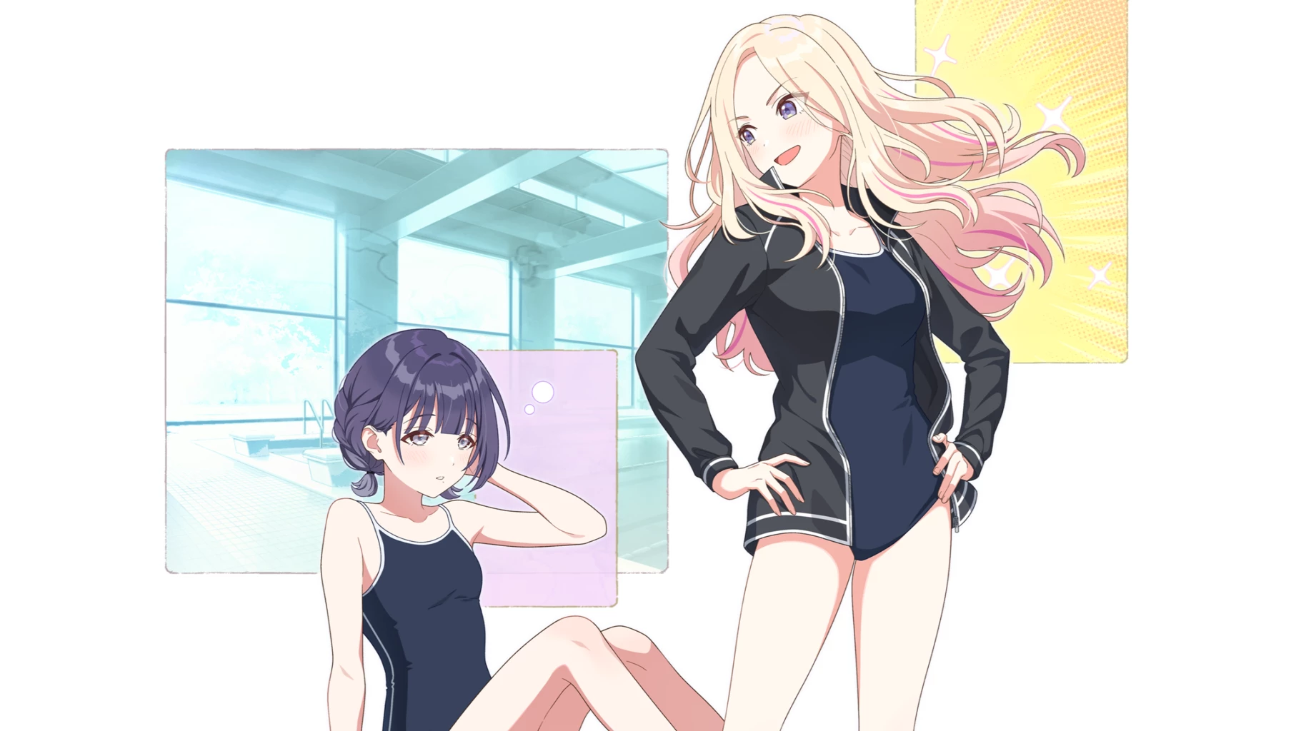 【今日は見学なんです】