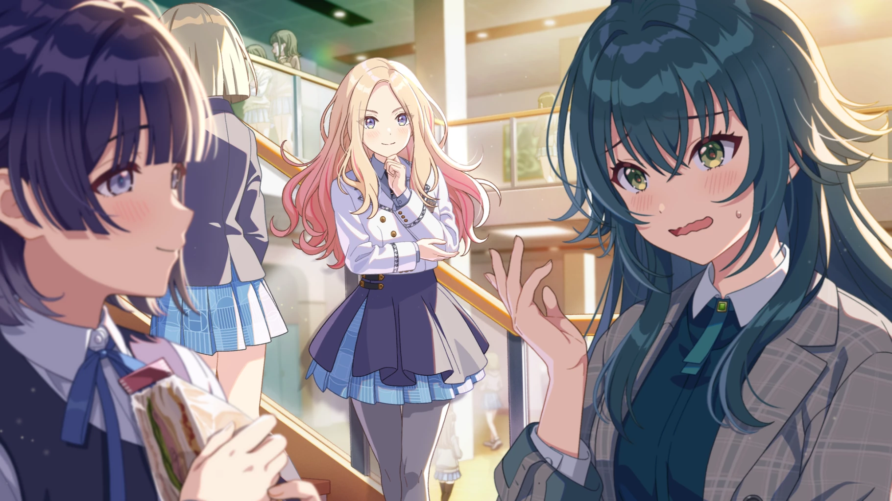 【月村手毬、興味深いわね】