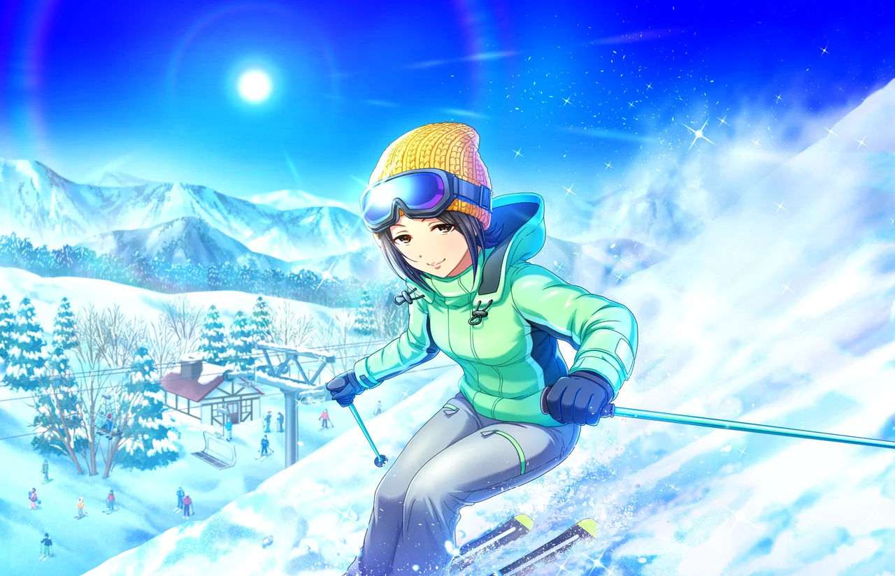 【白銀のシュプール】