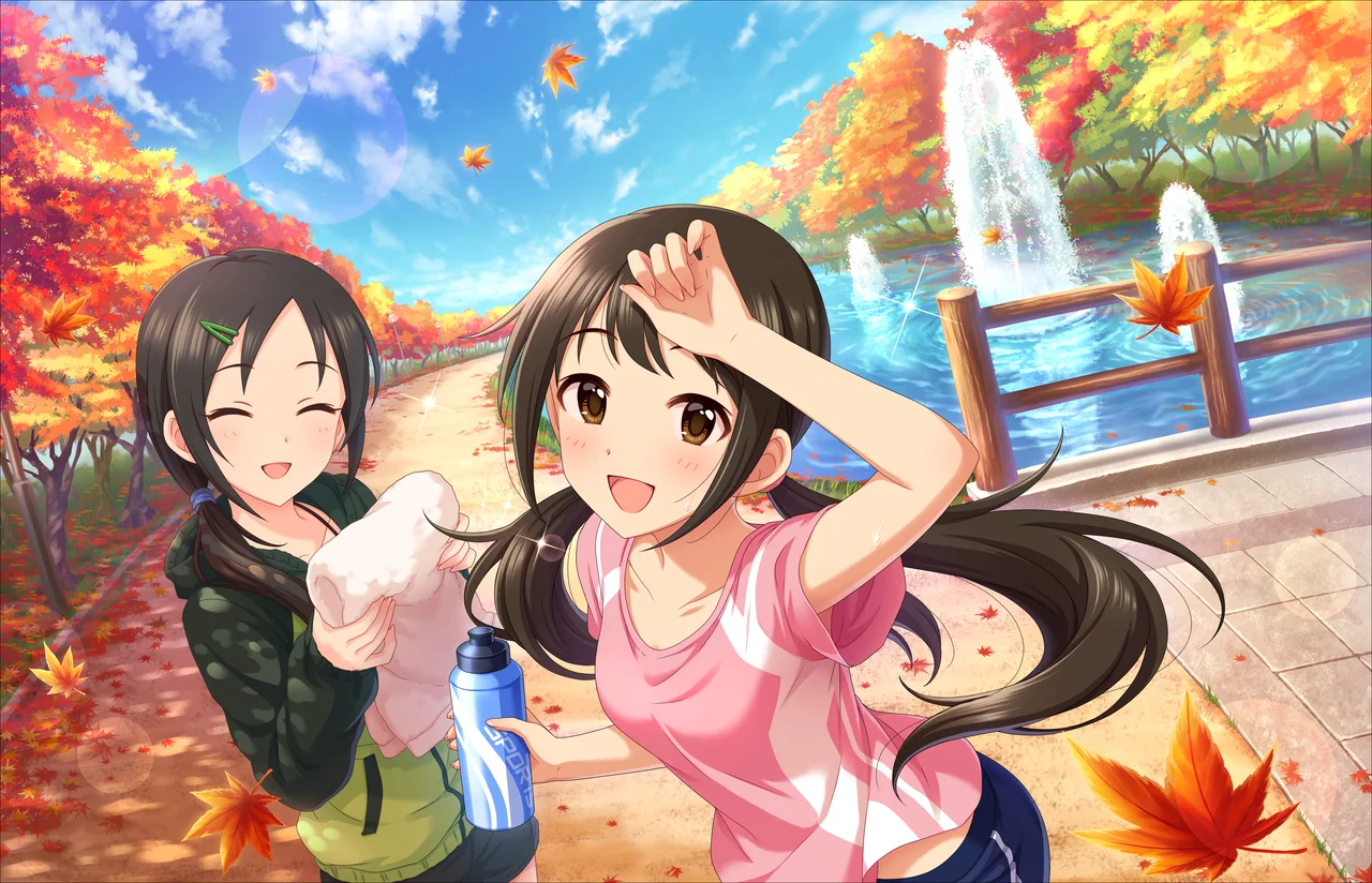 【秋風に手を振って】