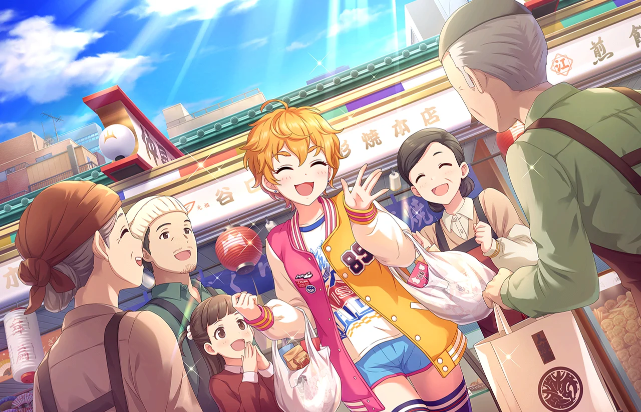 【笑いの中心】