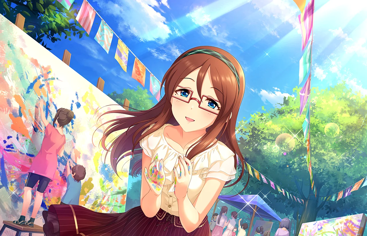 【少女の微笑】