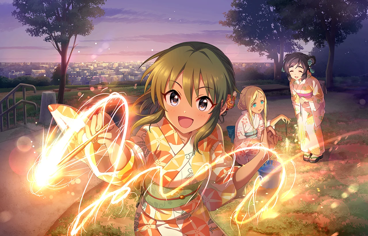 【一夜の煌きは永遠に】