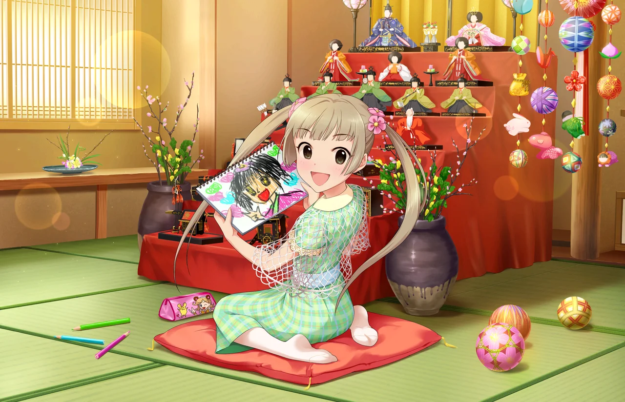 【小さなおひな様】