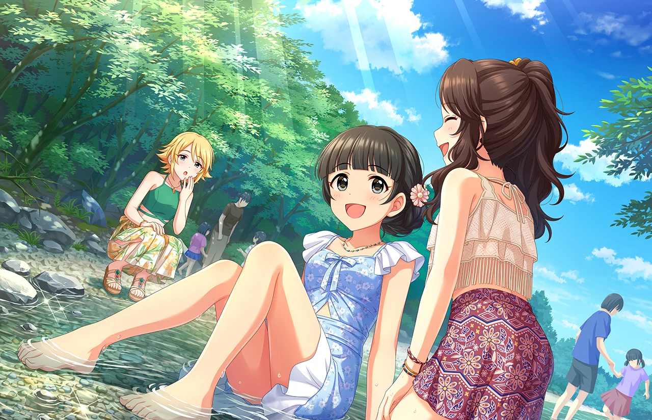 【夏の日の宝探し】