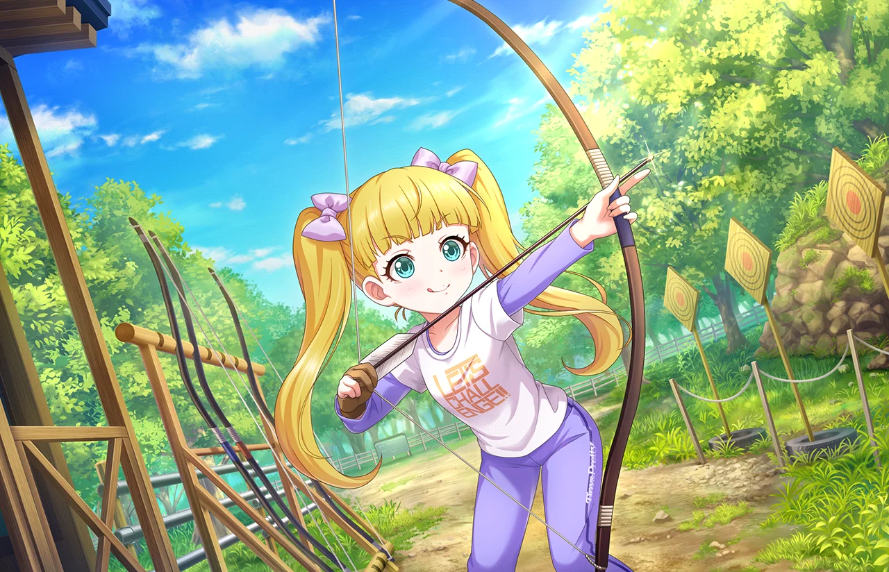 【おてんば弓術】