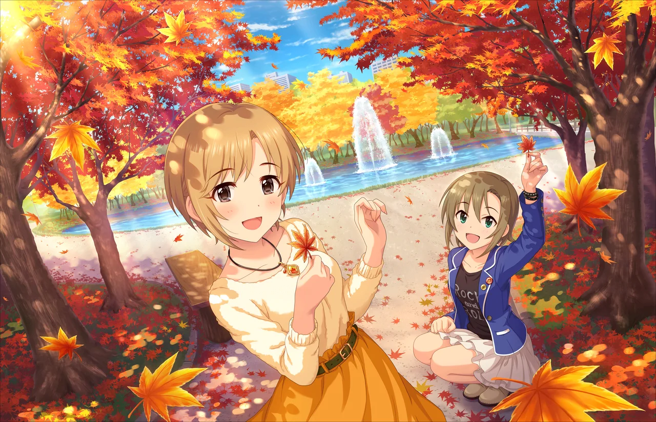 【秋風に手を振って】