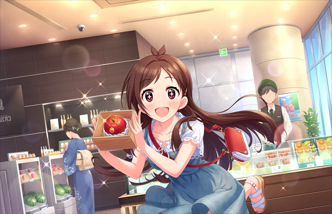 【おめかし☆あかりんご】