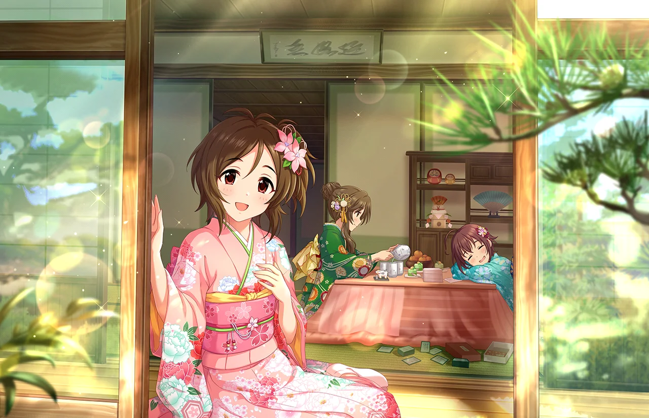 【謹賀のお出迎え】