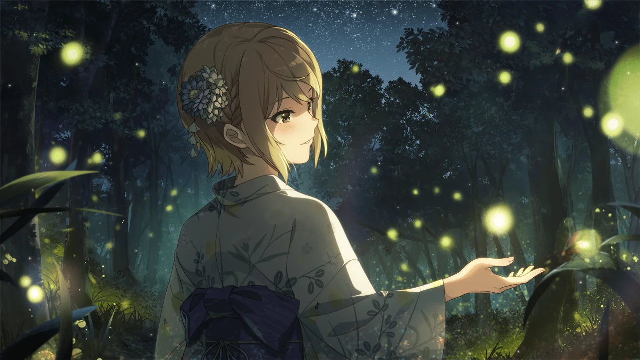 【夏夜の風物詩】