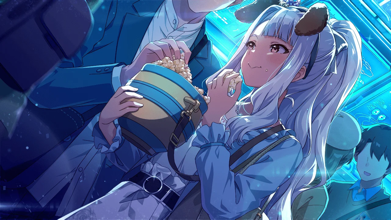 【淡く、霞かかる月】