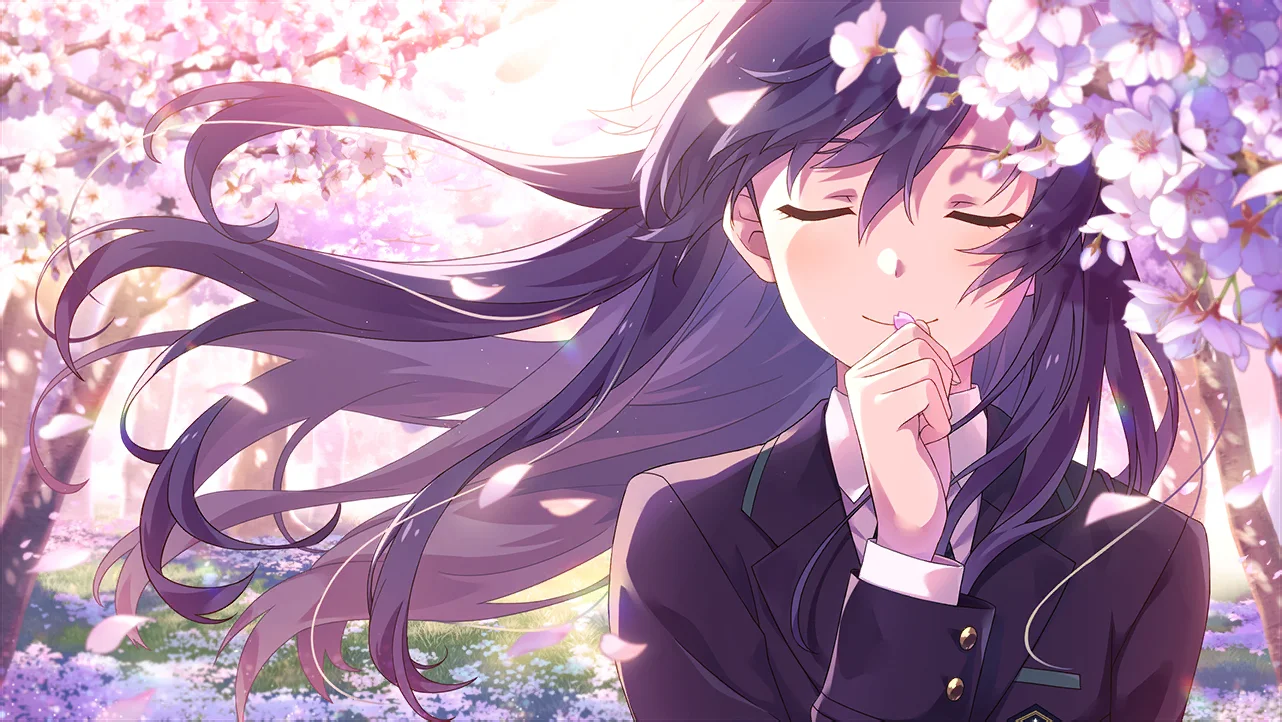 【花桜に惹かれて】