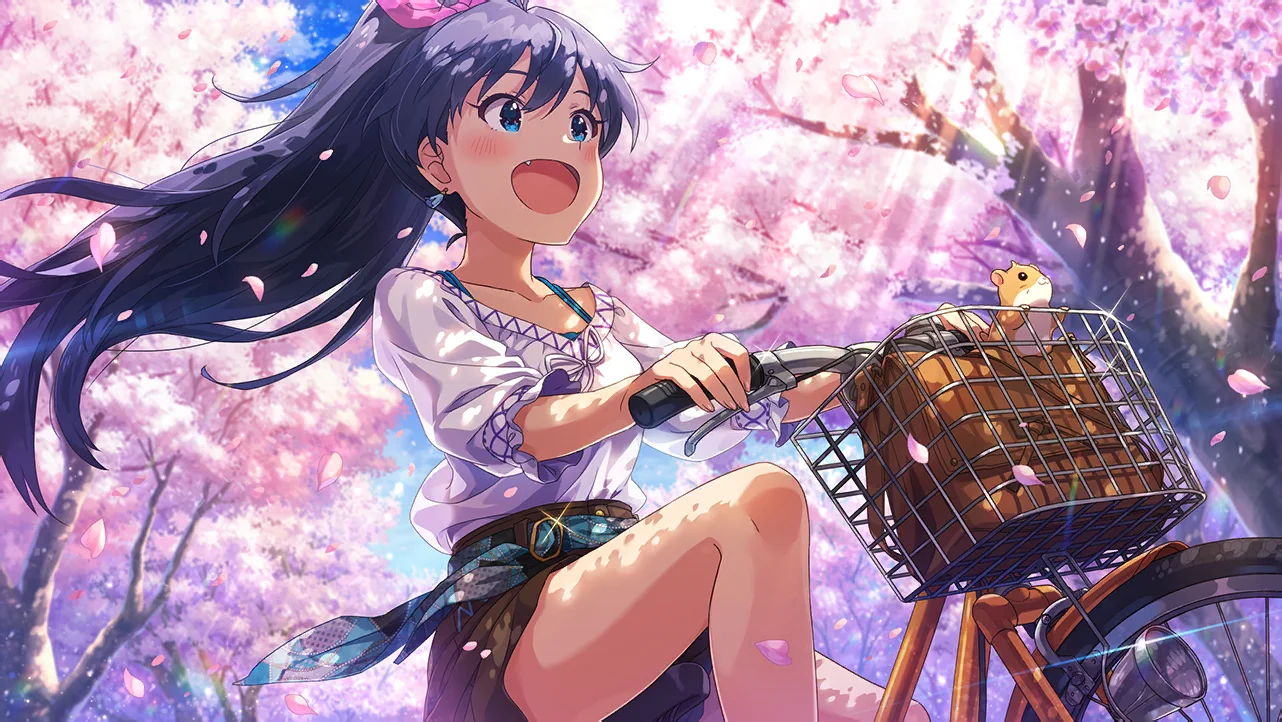 【優しく告げる春の足音】