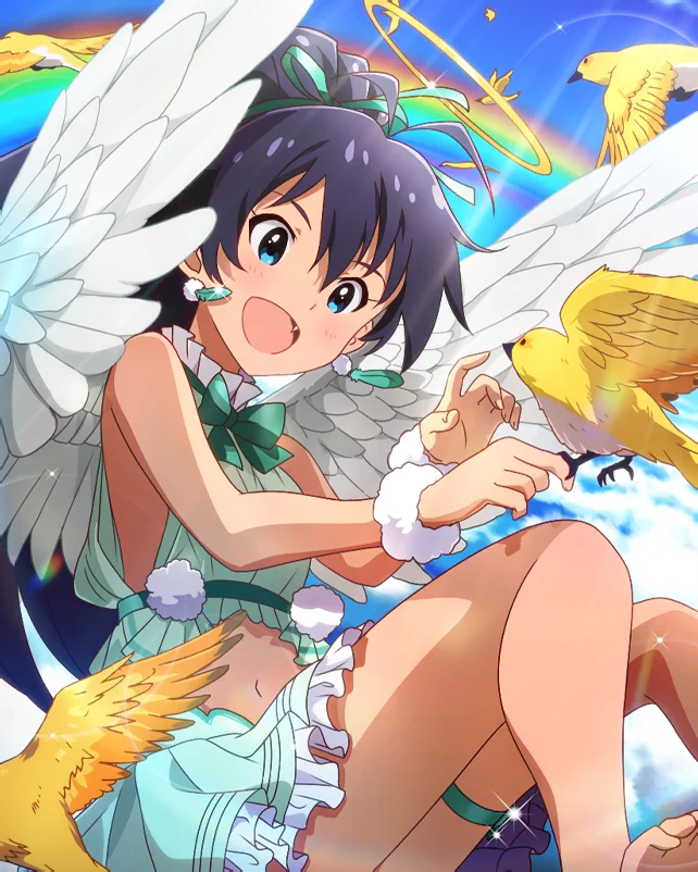 【空にこだまする歌声】