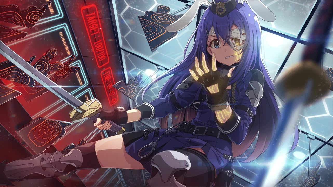 【閃光るオッドアイ】