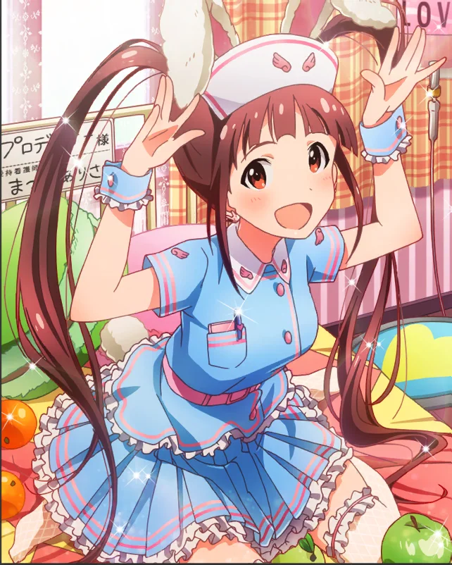 【純白の笑顔】