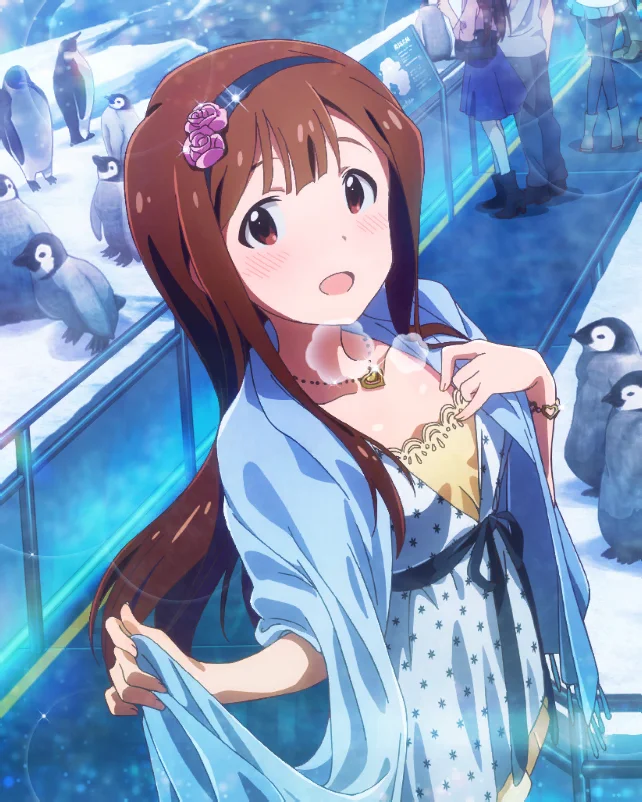 【雪景色のお茶会】