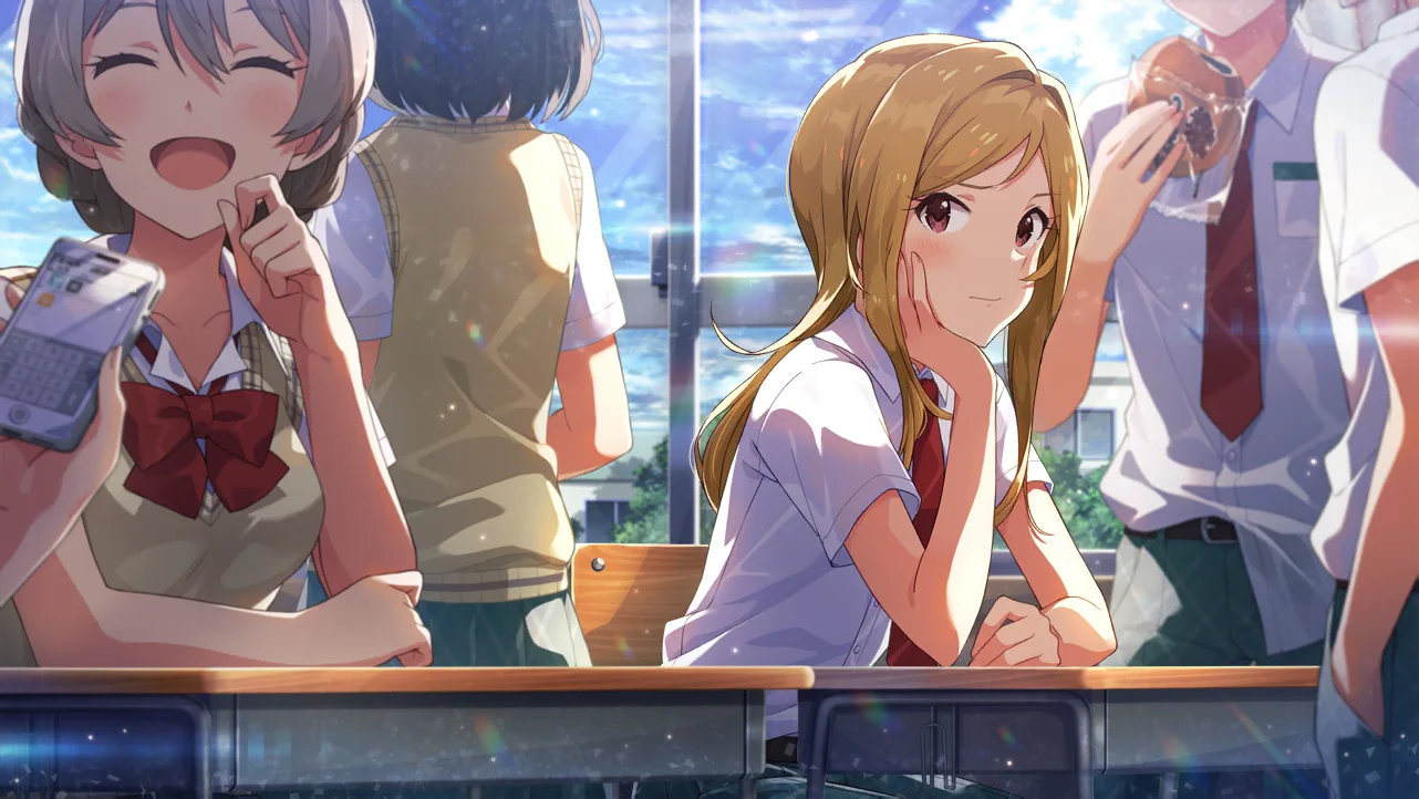 【三姉妹カフェ[お客さん]】