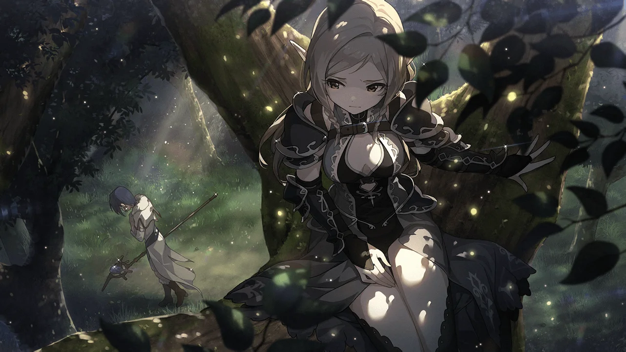 【麗しきエルフの戦士】