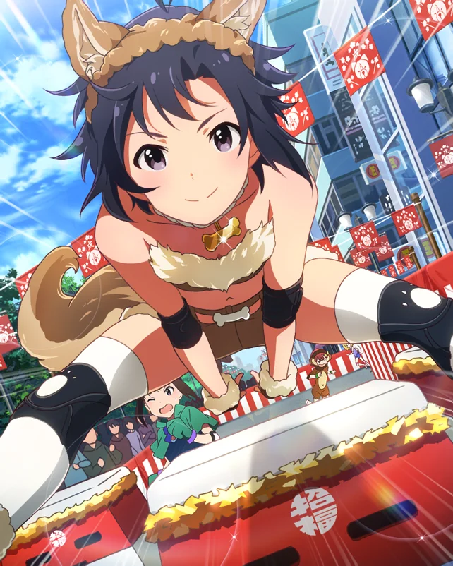 【ワンちゃんとデュエット♪】