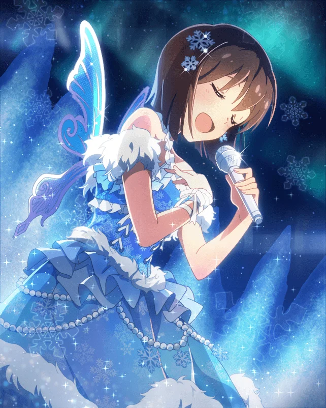 【雪夜に咲く花】