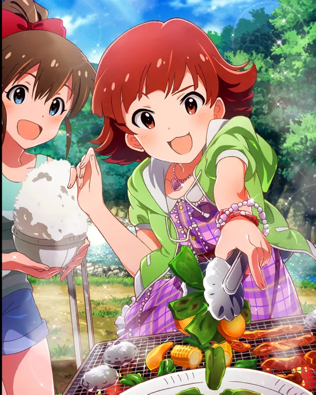 【真夏の川遊び】