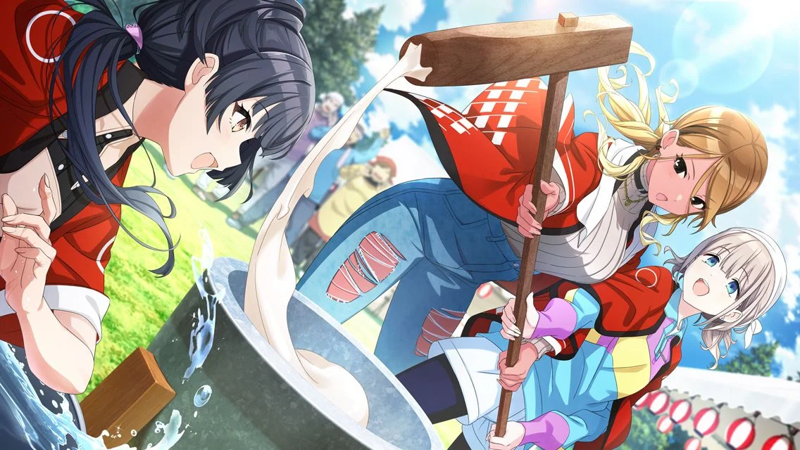 【本気！餅つき！】