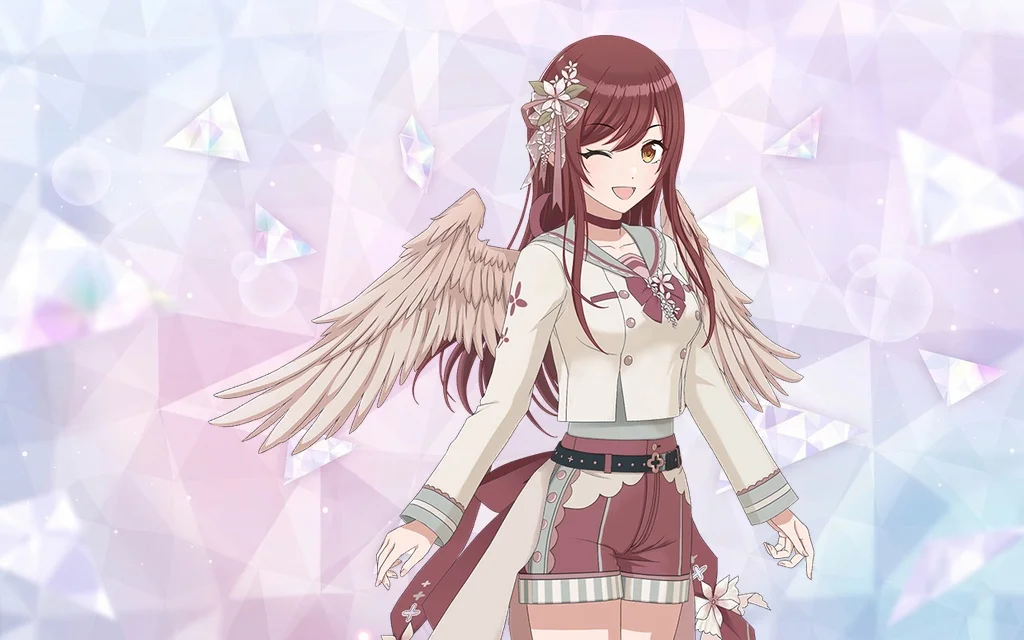 【真白に舞いおりて】