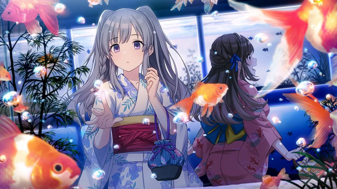 【娘・娘・金・魚】