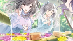 【萌ゆる彩、咲き揃い】