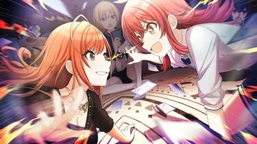 【紅いろは、白】