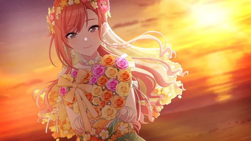 【水平線に咲くブーケ】