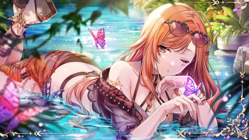 【風に遊び、運ばれ】