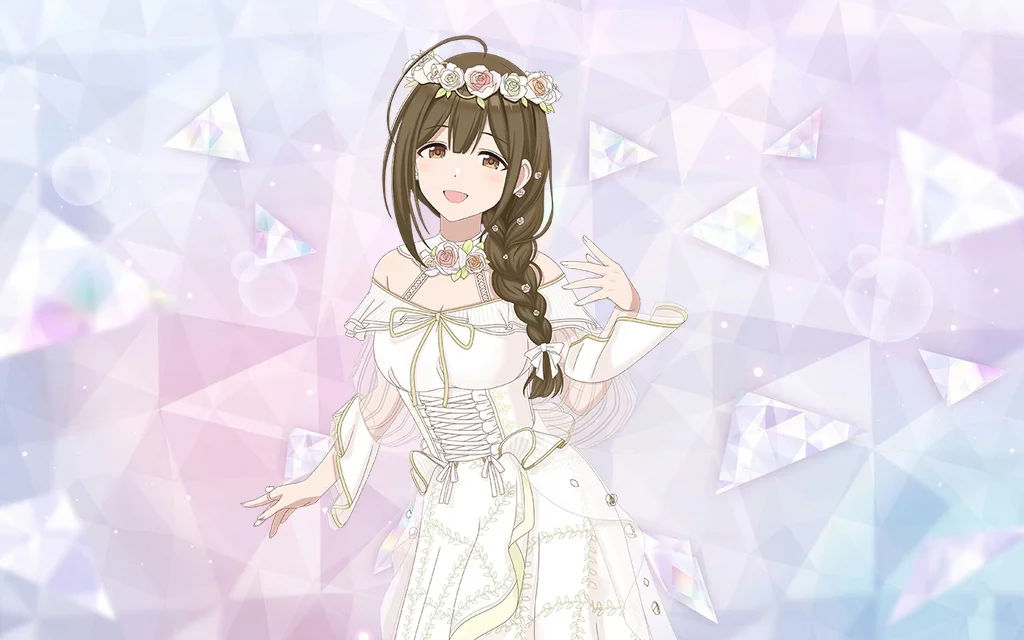 【やわらかな微笑み】