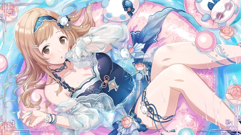 【水辺の華の耀うは】