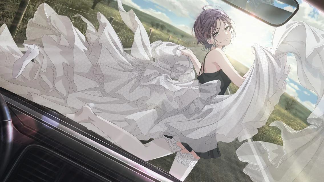 【国道沿いに、憶光年】