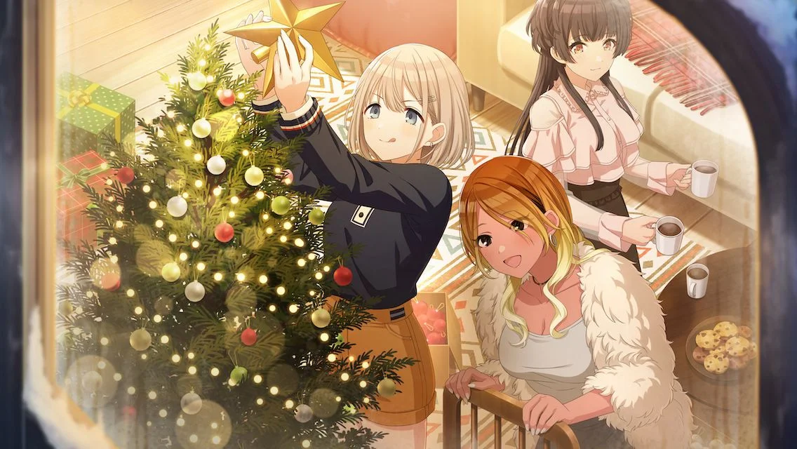 【吹雪舞う地でのひと時】