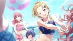 【常夏にナイスパス！】