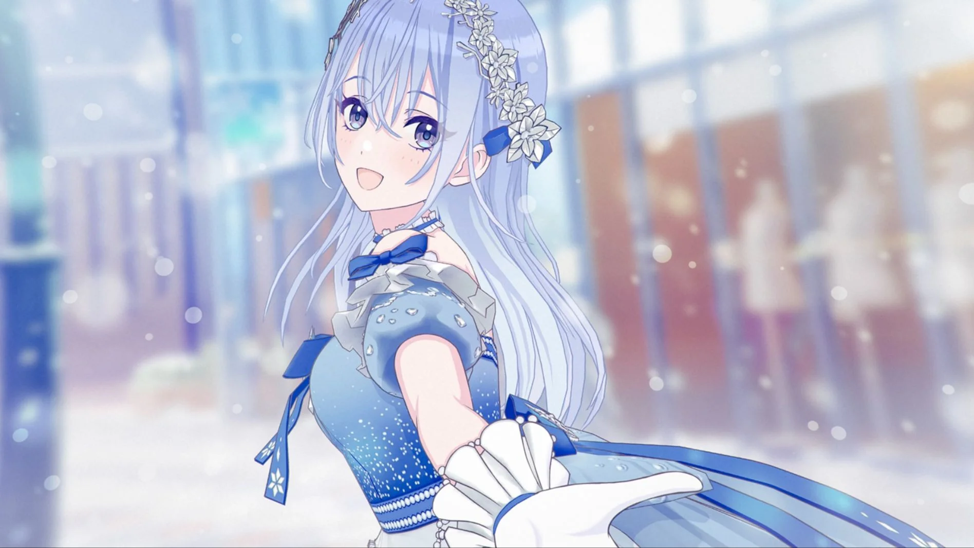 【白い雪に染められて】