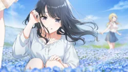 【君と混ざりあって、青】