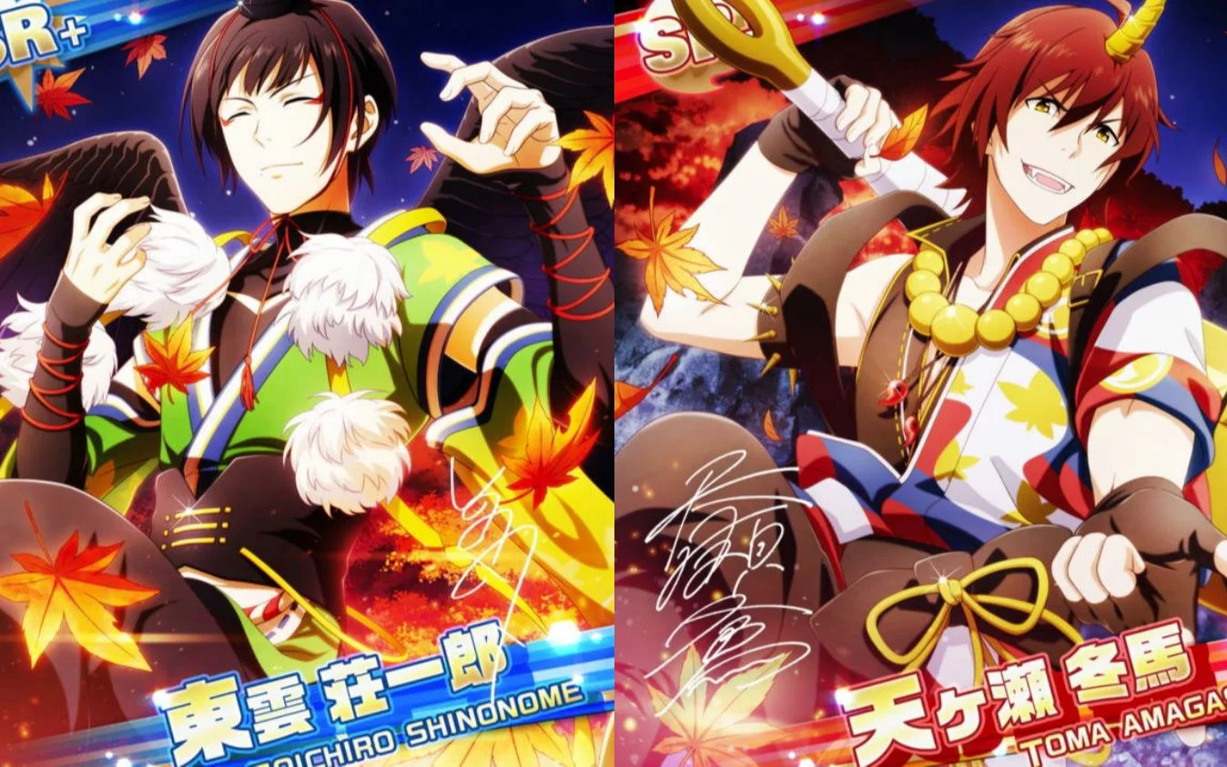 【【偶像大师SideM】熟肉·紅葉舞う秋の妖魔（moba剧情翻译）】