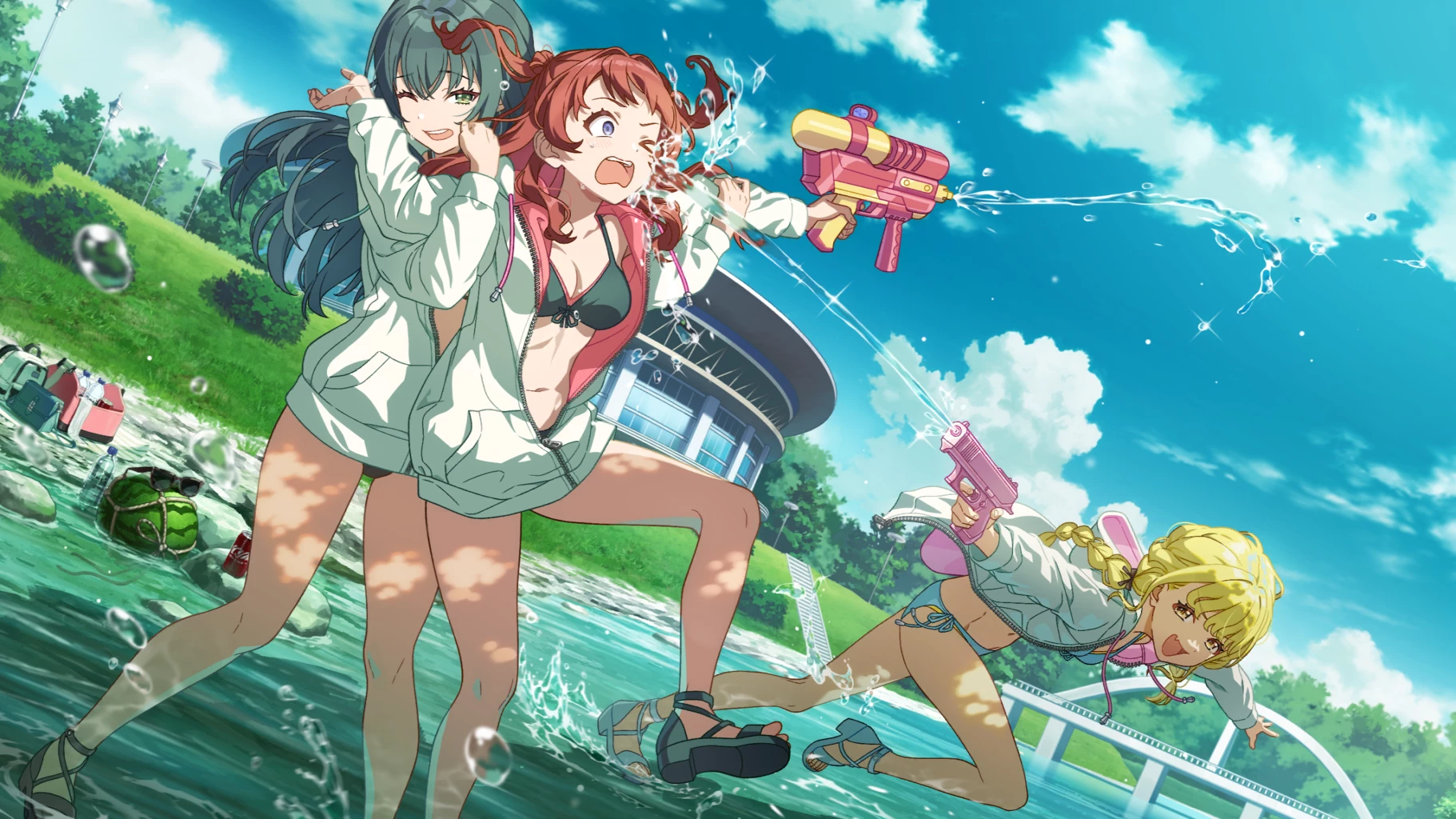 【夏を満喫するわよ！】