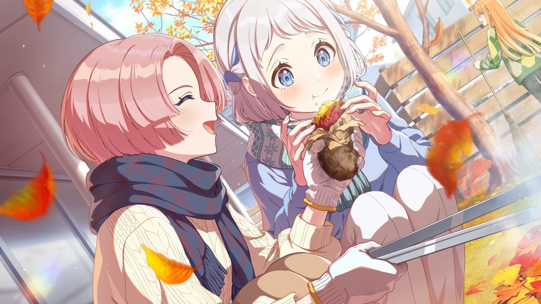 【そろそろ焼けたかな？】