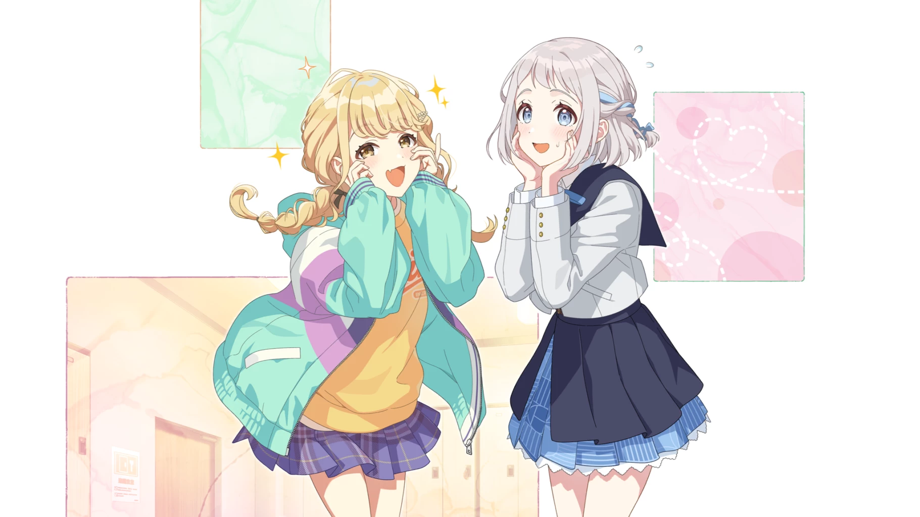 【きゅる〜んωポーズッ☆】