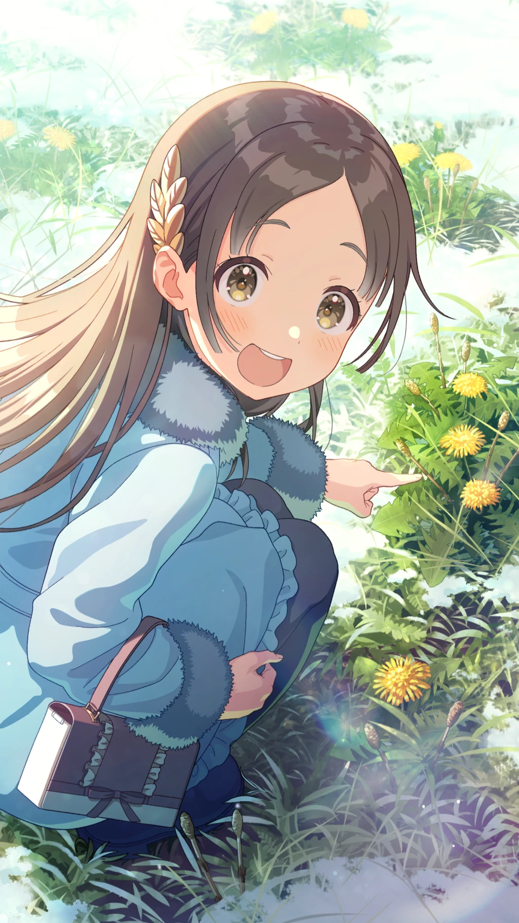 【雪解けに】