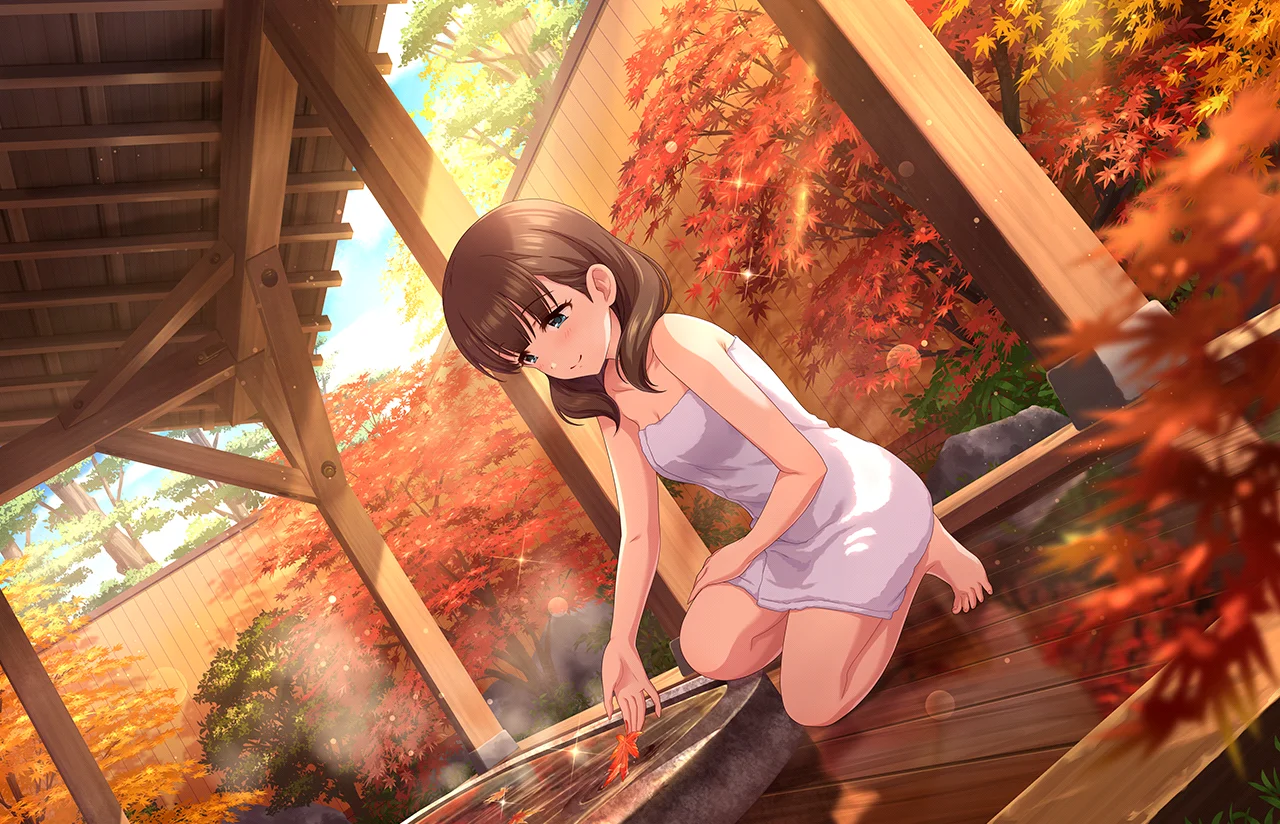 【深紅に包まれて】