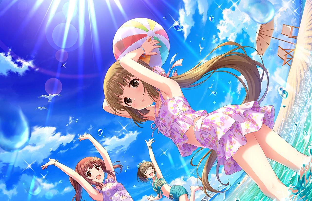 【渚の夏乙女】